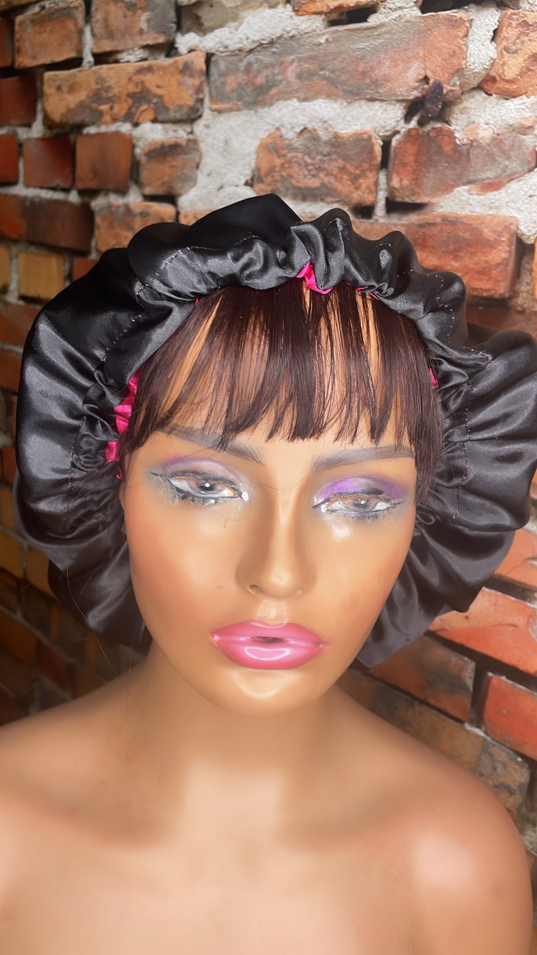 Glamorous  Satin Bonnets